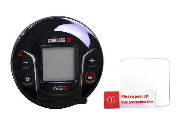 XP DEUS II Displayschutz aus gehärtetem Glas für Funkkopfhörer WS6